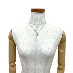 Chanel Cc Logo Pendant Necklace Metal #210004C10B